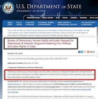 Obama: directiva y subversión contra Cuba con 5,6 millones USD