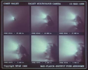 El Halley, en 1986.