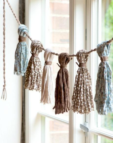6 diy con borlas de lana o trapillo