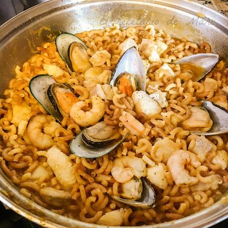 Fideua de marisco