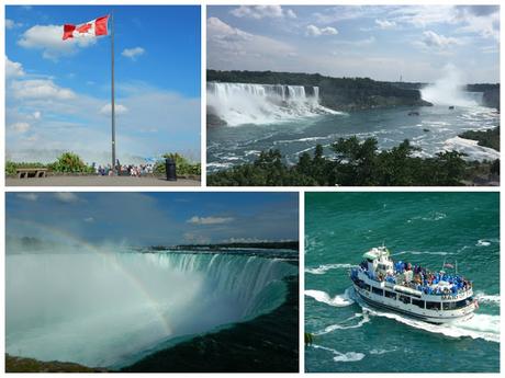 Las cataratas del Niágara desde el lado canadiense