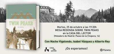 PRESENTACIÓN DE LA HISTORIA SECRETA DE TWIN PEAKS - MARC FROST