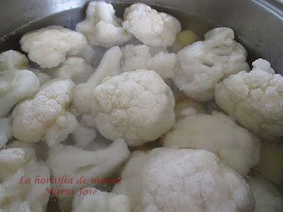 Crema de coliflor y patata