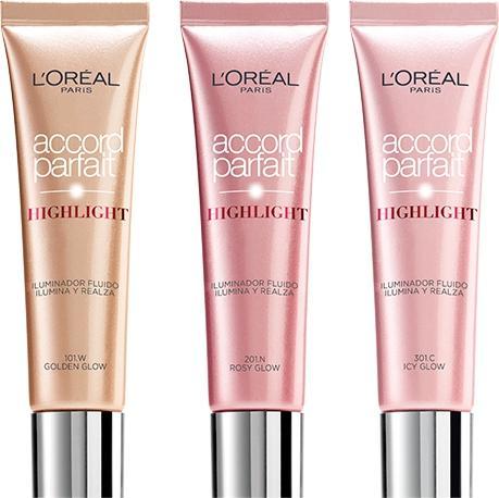 Practica el Strobing con la Nueva Familia Accord Parfait Highlight de L'Oréal Paris Practica el Strobing con la Nueva Familia Accord Parfait Highlight de L'Oréal Paris