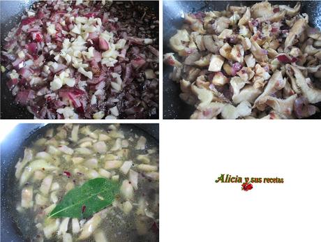 SOPA DE SETAS Y TRIGO