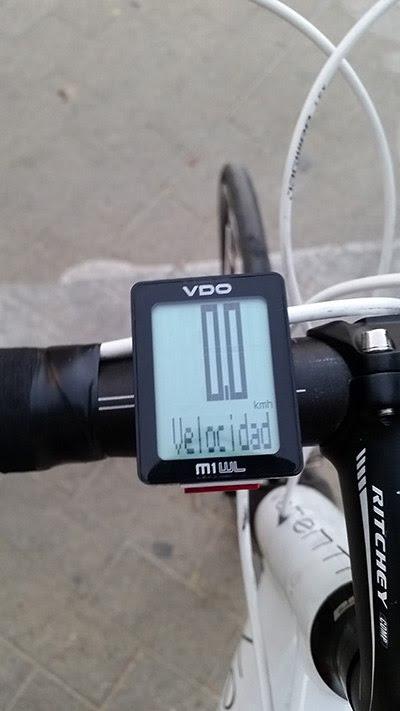 Análisis cuentakm bicicleta VDO M1.1 WL