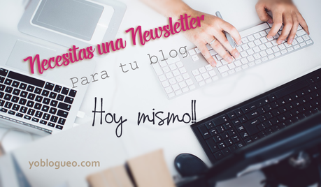 newsleter para tu blog