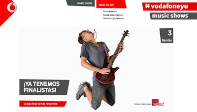 Finalistas Vodafone Yu Music Talent: B-Touch, Naranja y Noir