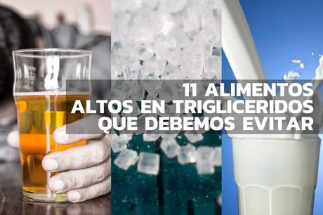 alimentos ricos en triglicéridos