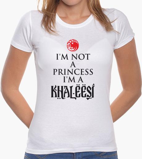 Camiseta de no soy una princesa soy una khalesi
