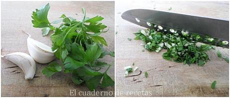 Albóndigas de Choco en Salsa de Gambas