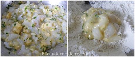 Albóndigas de Choco en Salsa de Gambas