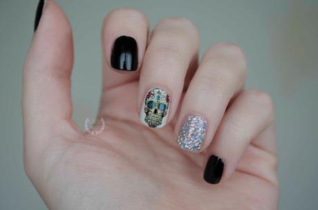 ♔ Manimonday -  Calaveras - Nail art❀