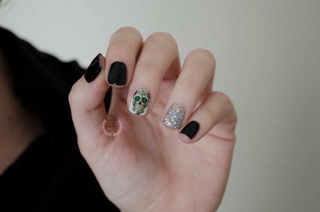 ♔ Manimonday -  Calaveras - Nail art❀