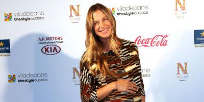 Martina Klein estupenda en su séptimo mes de embarazo