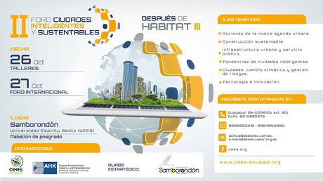 II Foro Internacional “ciudades inteligentes y sustentables – después de Hábitat III”