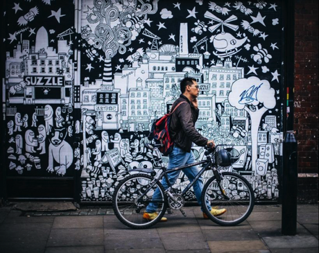 La ciudad, territorio del ciclista urbano