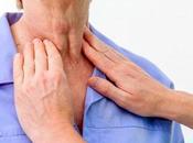 Punto sensible profundo dolor cuello