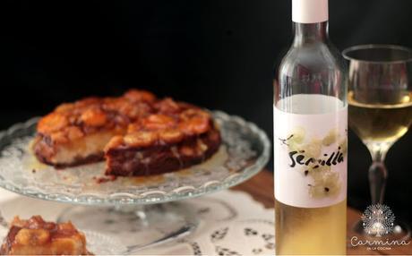 TARTA DE QUESO Y PLÁTANO