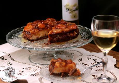 TARTA DE QUESO Y PLÁTANO