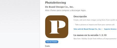 Photolettering una app para añdir texto a tus fotos de manera profesional Photolettering una app para añdir texto a tus fotos de manera profesional