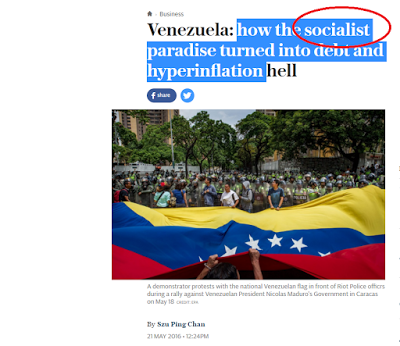 Venezuela, el infierno, descripción gráfica