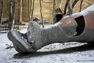 El cementerio de dinosaurios de Berlin Este