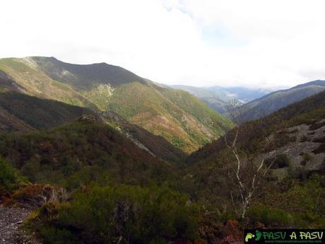 Vista del Valle de Muniellos desde Laguna La Isla