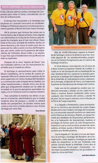 El Senderin, boletin informativo octubre 2016