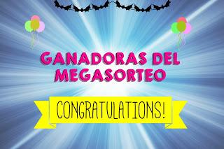 ¡GANADORAS del Megasorteo de aniversario...!
