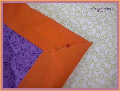 Tutorial: Pequeño quilt de Halloween