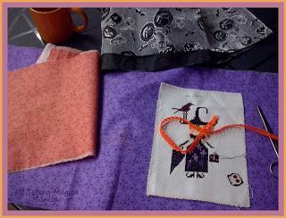 Tutorial: Pequeño quilt de Halloween