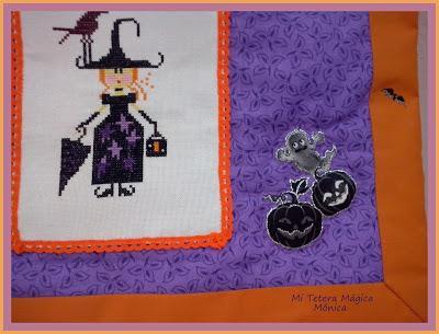 Tutorial: Pequeño quilt de Halloween