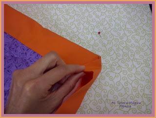 Tutorial: Pequeño quilt de Halloween