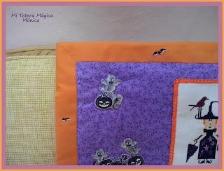 Tutorial: Pequeño quilt de Halloween