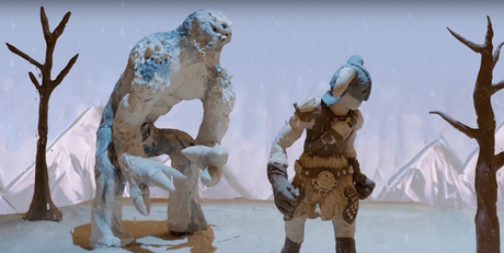 Skyrim Special Edition recuerda sus mejores momentos con plastilina