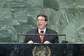 Canciller cubano en EE.UU. para votación contra el bloqueo en la ONU