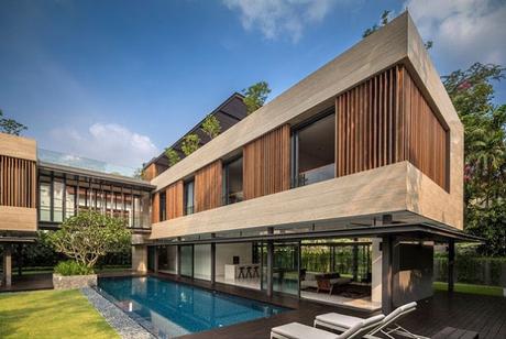 Residencia Minimalista en Singapur