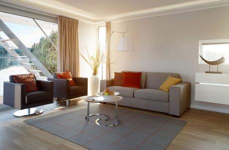 Casa Flotante Minimalista