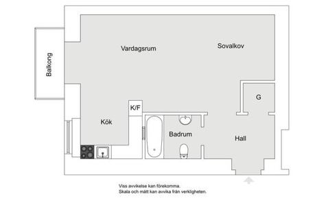 mini pisos estilo escandinavo decoración pisos pequeños decoración estudio cocina nórdica cocina abierta pequeña blog decoración nórdica 