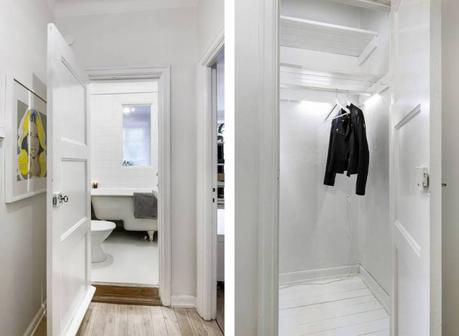 mini pisos estilo escandinavo decoración pisos pequeños decoración estudio cocina nórdica cocina abierta pequeña blog decoración nórdica 