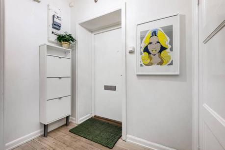 mini pisos estilo escandinavo decoración pisos pequeños decoración estudio cocina nórdica cocina abierta pequeña blog decoración nórdica 