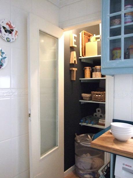 Antes y después de mi despensa