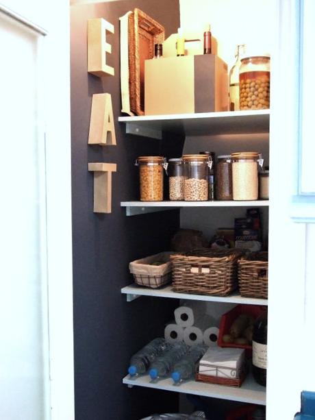 Antes y después de mi despensa