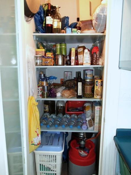 Antes y después de mi despensa