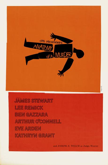 anatomia de un asesinato, saul bass, posibles criticas a su diseño