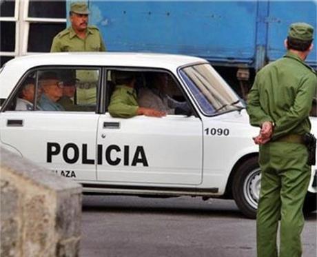 Violencia policial en La Habana