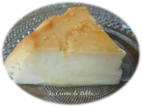 Flan de vainilla en olla rápida