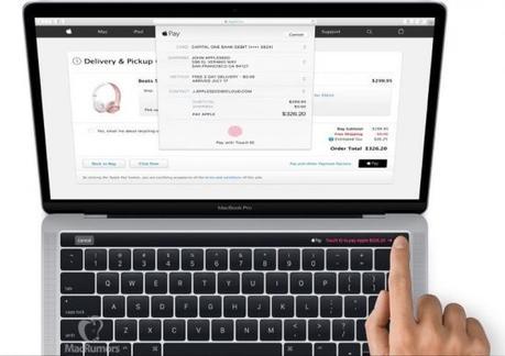 Mira las primeras imágenes de la MacBook Pro con Touch ID