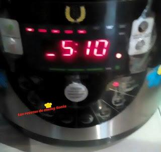 Pollo salsa cebolla olla amiga carol